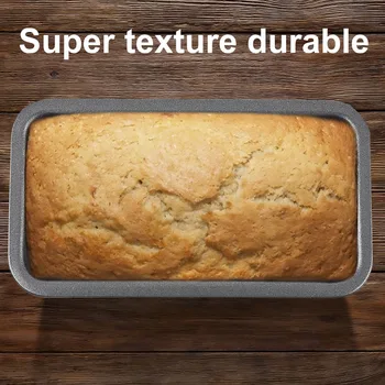 

Loaf Pan Rectangle Toast Bread Mold Cake Mold Carbon Steel Loaf Pastry Baking Bakeware DIY Non Stick Pan Baking 15.6x 8.6cm