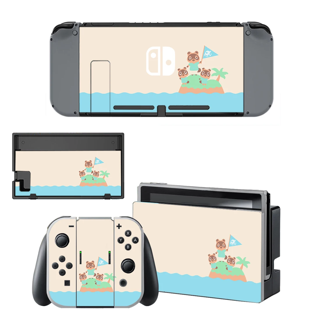 Крутая виниловая наклейка в виде животных на кожу для Nintendo Switch NS NX консоль и Joy con