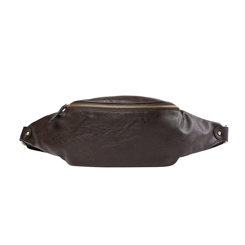Brown Waist Bag GUMST поясная сумка для женщин бренд из искусственной кожи поясная сумка модная поясная сумка удобная мужская поясная сумка банан дорожные нагрудные сумки - Цвет: Brown Waist Bag