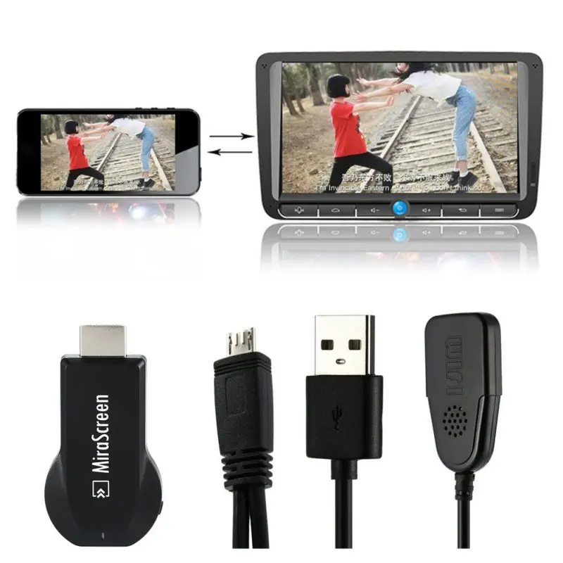 128 М MiraScreen OTA tv Stick Беспроводной Wi-Fi дисплей HD ключ приемник Miracast для Android Apple iPhone tv PK Google Chromecast