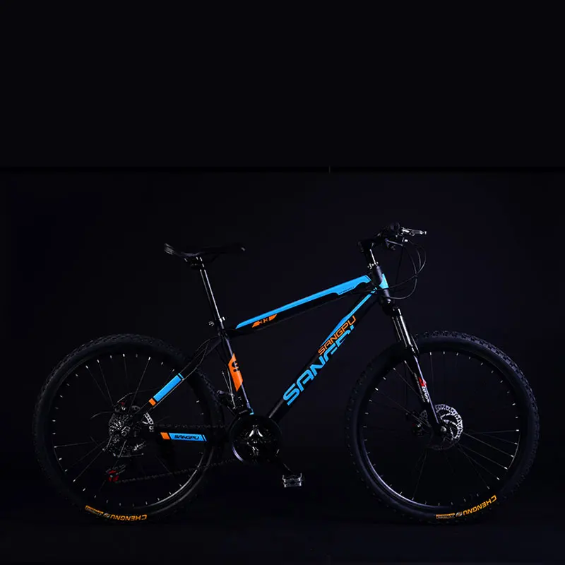 Mountain Bike 26 Inch 21 24 27 Speed Shift Double Disc Brake Shock Absorber Adult Student Bicycle 2019 New