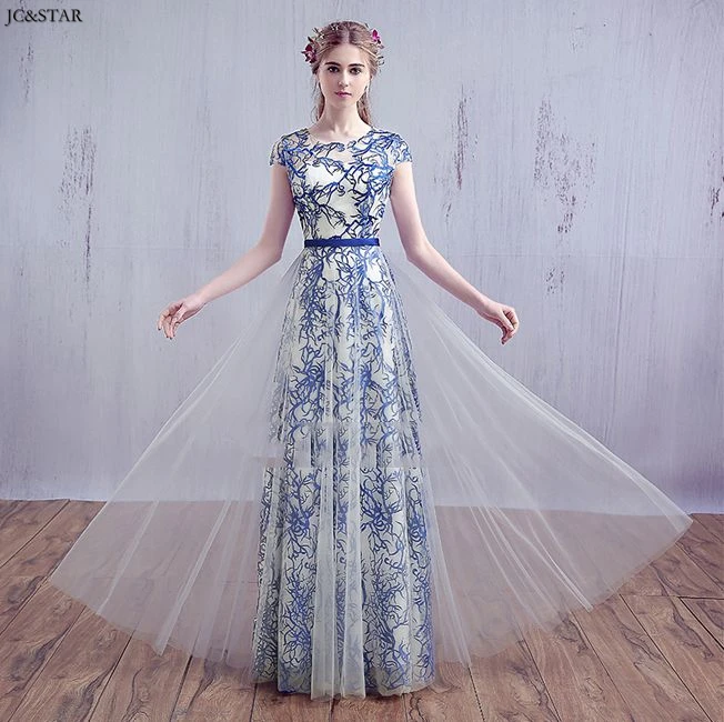 Robe pour mariage invit femme, новинка, кружевное платье трапециевидной формы с коротким рукавом, королевский синий, красный цвет, платье подружки невесты, плюс размер, vestido madrinha sukienki n