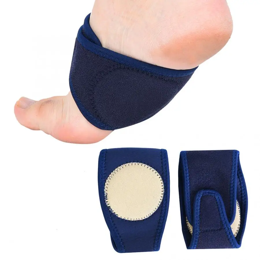 2Pairs Arch Support Insoles Gel Unisex Orthotic Foot Arch Support Brace Cushion Shoe Insoles Pads Sore Relieve For man and woman