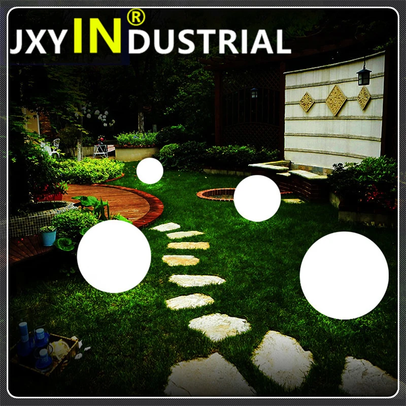 

JXYINDSTRIAL Water Floating Ball Light Rechargeable Pond Fountain Swimming Pool Ball Light Outdoor Garden Landscape Night Light