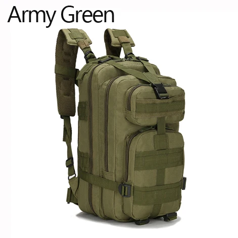 Army green Уличные военные рюкзаки 1000D нейлон 3P водонепроницаемый армейский рюкзак спортивный Кемпинг Туризм отслеживание рыбы во время рыбалки охотничьи сумки - Цвет: Army green