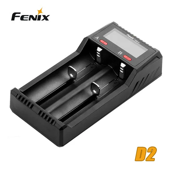 Зарядное устройство Fenix ARE-D2, совместимое с литий-ионными и никель-металл-гидридными/никель-кадмиевыми аккумуляторами, микро-usb зарядка и usb-разрядка