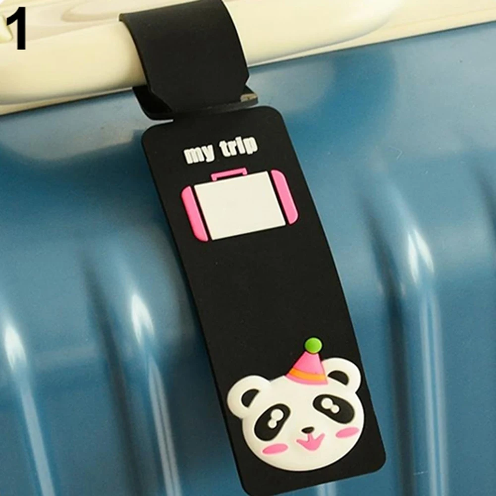 Багажные дорожные аксессуары силикагель чемодан ID адрес держатель багаж