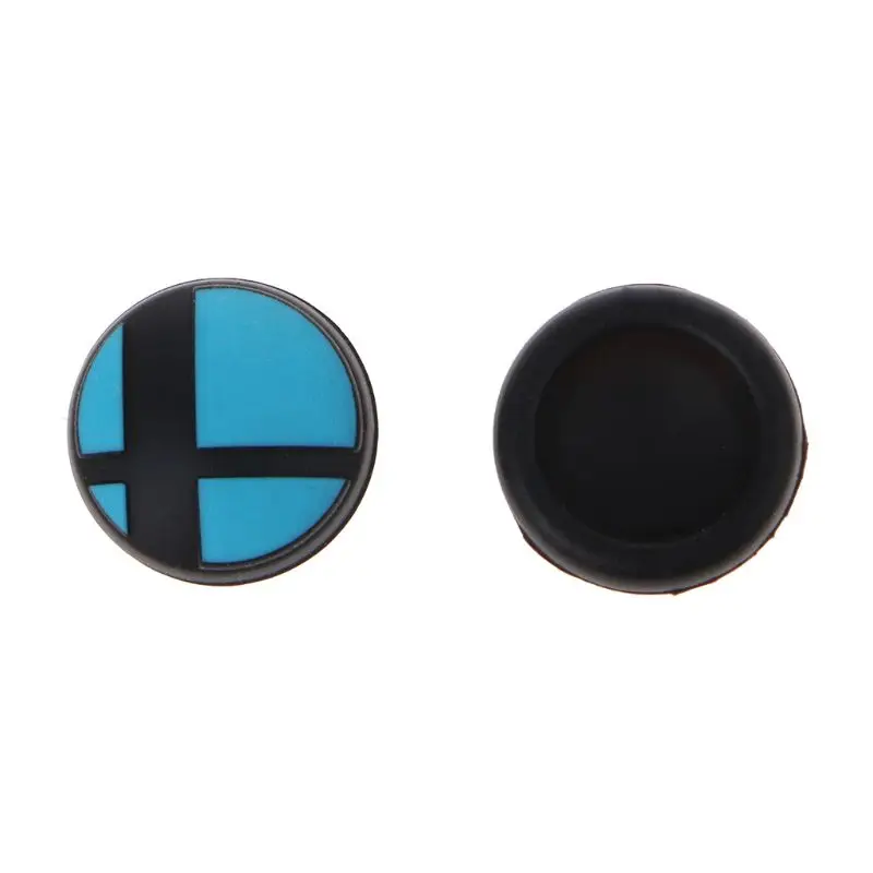 1 Pair Analog Thumb Stick Silicone Skin Grips Anti-Skid Joy Con Cap Replacement for Switch NS Console Controller