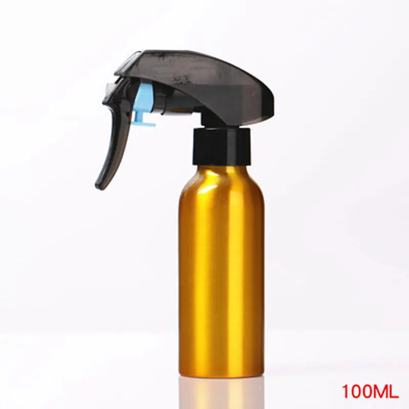 100ml Gold Bottle 100 мл 150 мл красочный салон парикмахерский опрыскиватель многоразового использования флакон духов тонкий туман спрей гель контейнер для воды Высокое качество 10 шт - Цвет: 100ml Gold Bottle