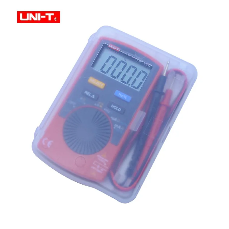 UNI-T UT120A UT120B UT120C Handheld Digital Multimeters Mini multimeter AC/DC frequency multimeter Ammeter Multitester Data Hold