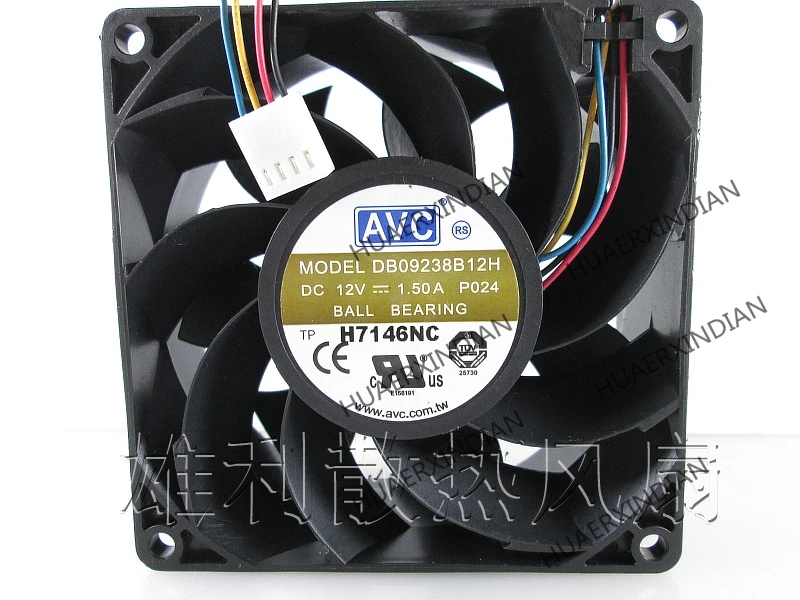 

Original NEW 9038 12V 1.50A DB09238B12H wire Motor protection cooling Fan high quality