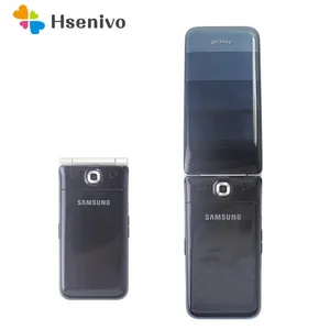 Samsung-teléfono móvil S5520 renovado, Original, libre, S5520, 2,8 pulgadas, GSM, 2G/3G, 3,2 MP, un año de garantía, envío gratis