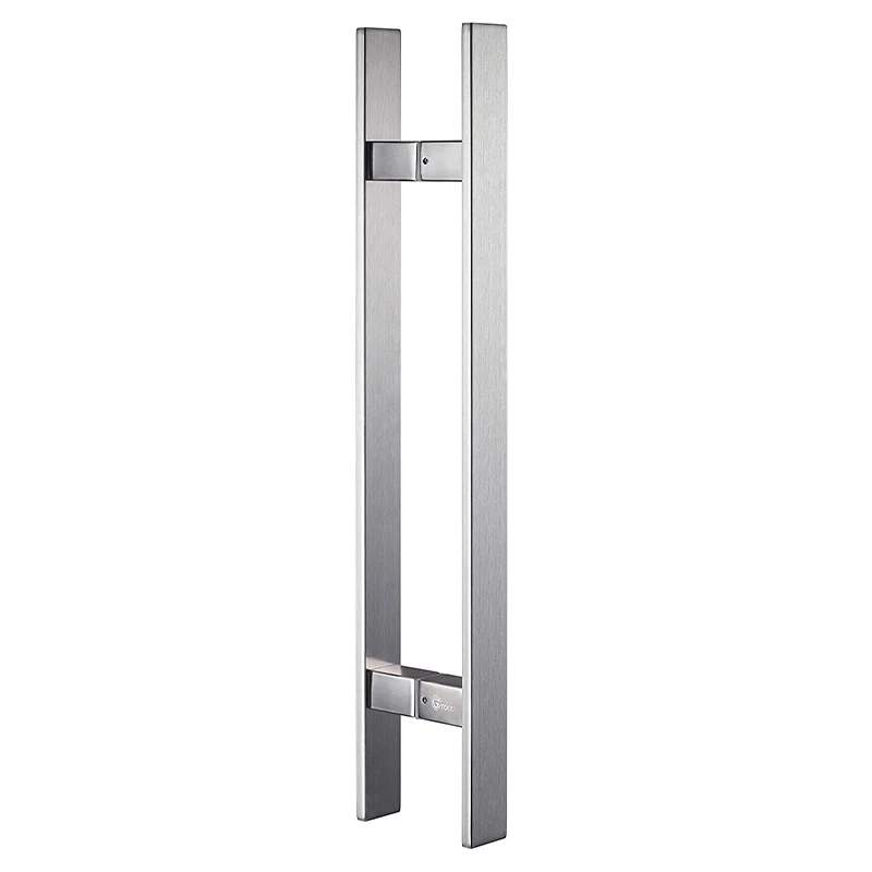 48 Inches Solid Standoffs Heavy-Duty Commercial Grade-304 Stainless Steel Push Pull Door Handle/Barn Handle/Glass | Обустройство дома