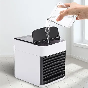 

7 Color Night Light Creative Design Air Cooling Fan Machine Home Car Office USB Mini Portable Humidifier Desktop Air Conditioner