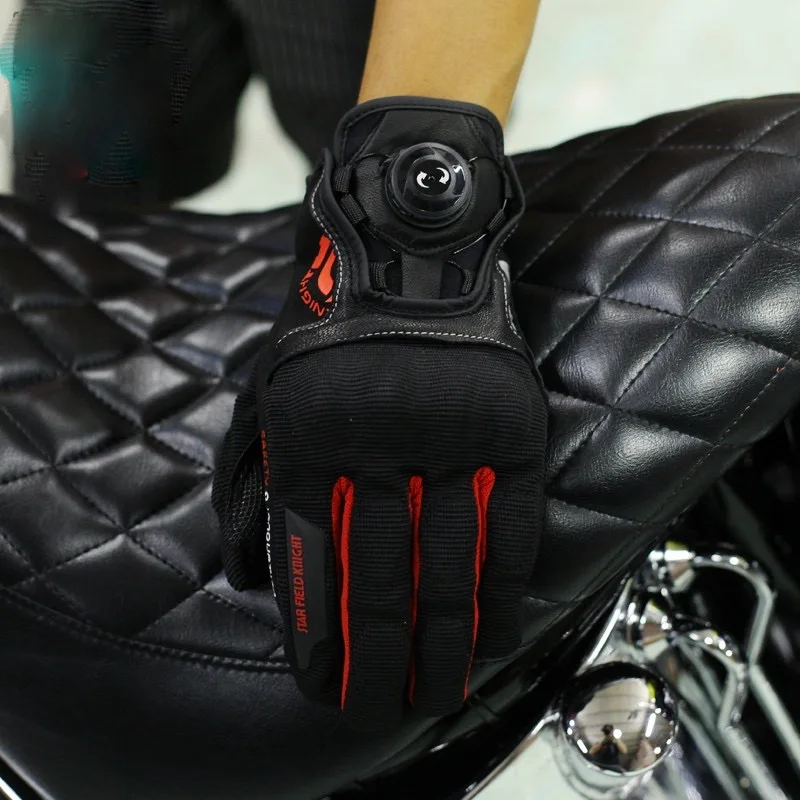 

Men's Motorcycle BOA Protect Mesh Gloves Bike cycling riding Glove Touch Screen breathable gloves