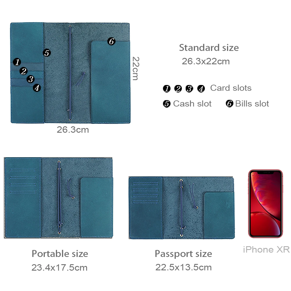 Блокнот планировщик ручной работы из натуральной кожи 100%|Записные книжки| |