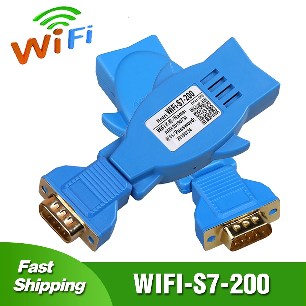 Wifi-s7-200 Wireless Programming Adapter For Siemens S7-200 Plc Cable Rs485  Download Line Replace Usb-ppi - Remote Control - AliExpress