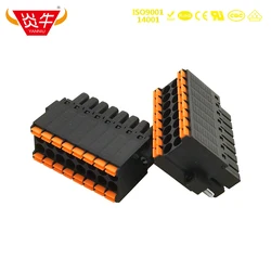 Conector pcb plugue conector, plugue plugue in temporal fêmea contato 3.5mm 15edgknh dfdfmc 1,5/4 stf 3, 5   1790315 fêmea
