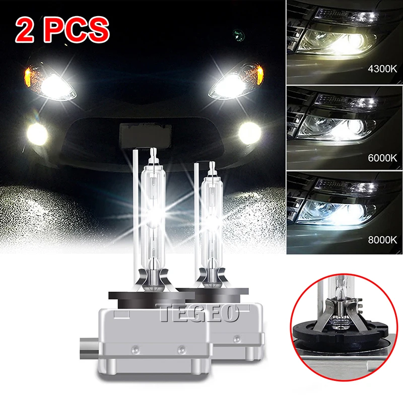 1pair Xenon Ds1 35w D1s 5000k 4300k Warm White Car Light Hid