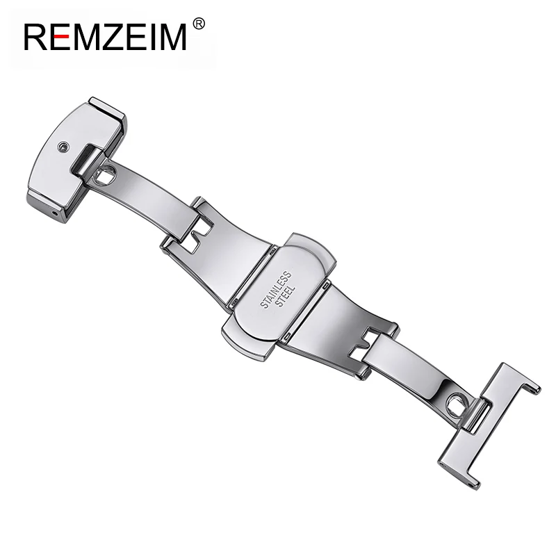 Durable Double Folding Butterfly Clasp Waterproof Watchband Buckle Accessories