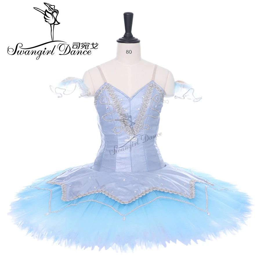 Blue Swan Lake Doll Professional Ballet Tutu Adult Blue Bird Sleeping Beauty Performance Stage Costume Tutu SB0002A