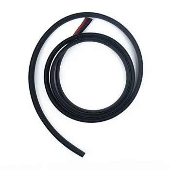 

Rubber Sealed Strip Seal Under Black Wiper H-Type On Plastic Car Panel