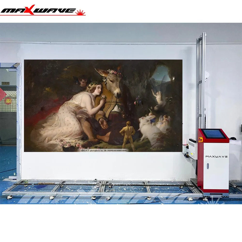 Chinese Wallpen Printer Customized Direct To Outdoor Wall Printer Art