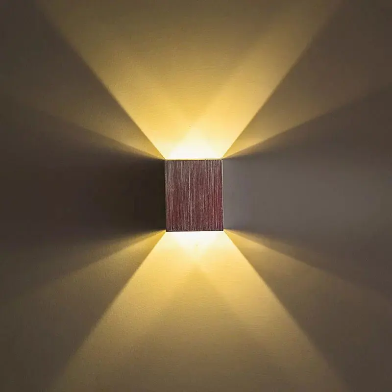 Warm White Современный светодиодный настенный светильник RGB с пультом дистанционного управления, 3 Вт, настенный светильник для гостиной, переднего балкона, прихожей, коридора - Цвет абажура: Warm White