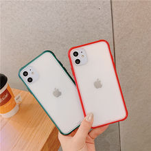Silicon back cover for iphone11 protective soft case