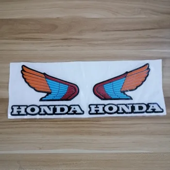

Motorcycle 3D Red Wing Stickers fairing Sticker Decal For Honda 800 vfr grom msx125 tank cbr650r 600rr cbr denim cbr650f