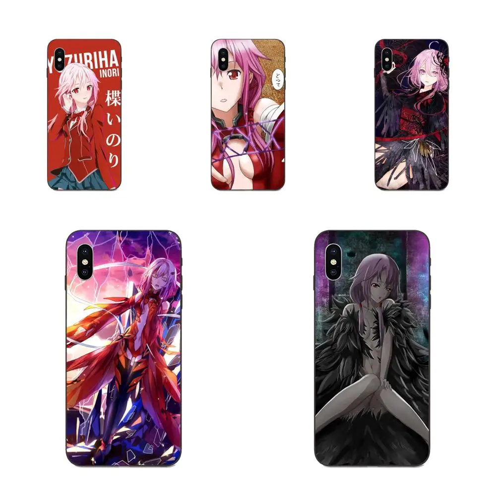 Милый аниме девушка Inori Guilty Crown для Apple iPhone 11 X XS Max XR Pro 4 4S 5 5S SE 6 6S 7 8 Plus Мягкий чехол