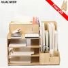 multifunctional Desktop office Organizer Storage Box Pen Pencil Box Jewelry Makeup Holder Stationery Office storage organizer ► Photo 1/6