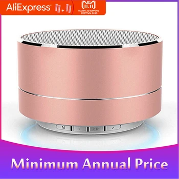 

2020 New Mini Wireless Bluetooth Speaker Stereo Portable Speakers With Built Mic MINI Subwoof Smart Column Loudspeaker R30