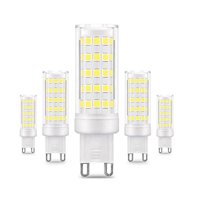 1/5/10X Led G9 SMD2835 Replace Halogen Lighting Lights Lamp Bulb Bombillas AC 220V 5W 7W 9W 12W 15W Spotlight Chandelier | Освещение