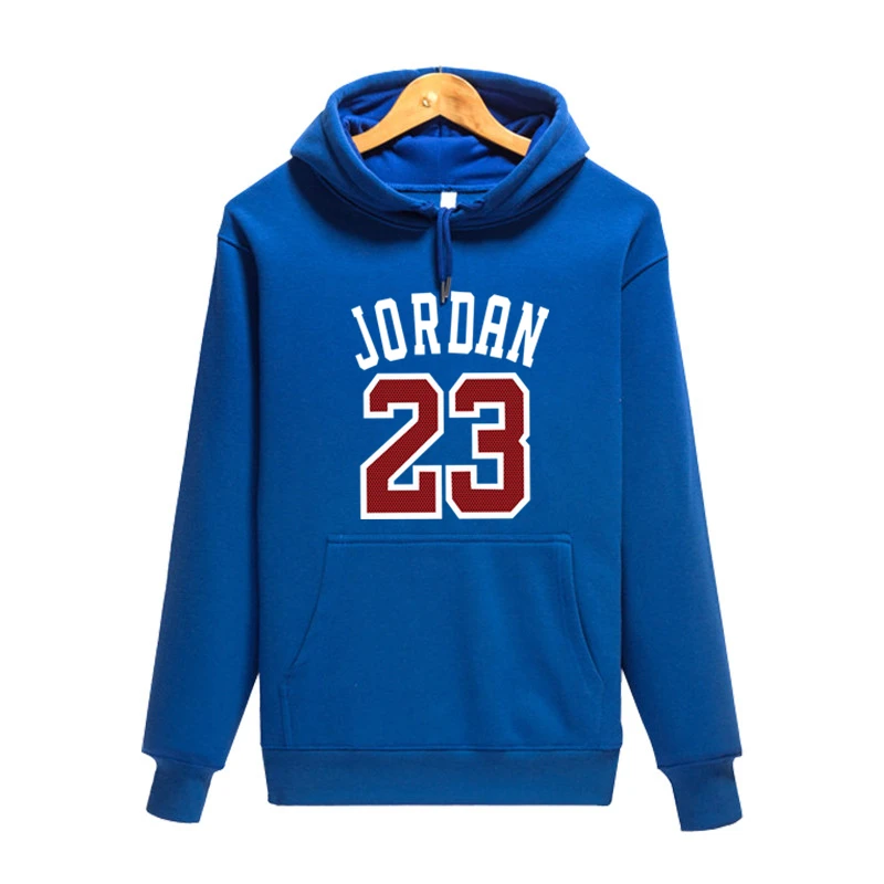 20 Новая мода JORDAN 23 Мужская спортивная одежда с принтом мужская Толстовка пуловер хип-хоп Мужская спортивная толстовка одежда - Цвет: 20