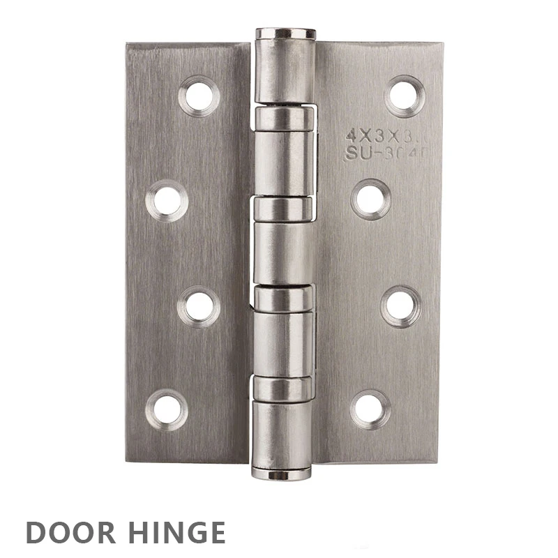 brushed nickel and bronze color stainless steel 4" house Door Hinge open 270 degree Hinge with screws