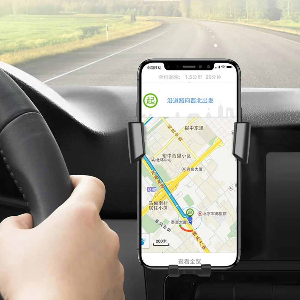 FDGAO Qi автомобильное беспроводное зарядное устройство для iPhone X XS Max XR 8 Plus samsung S9 S8 для Xiaomi 10W Быстрое беспроводное автомобильное зарядное устройство держатель