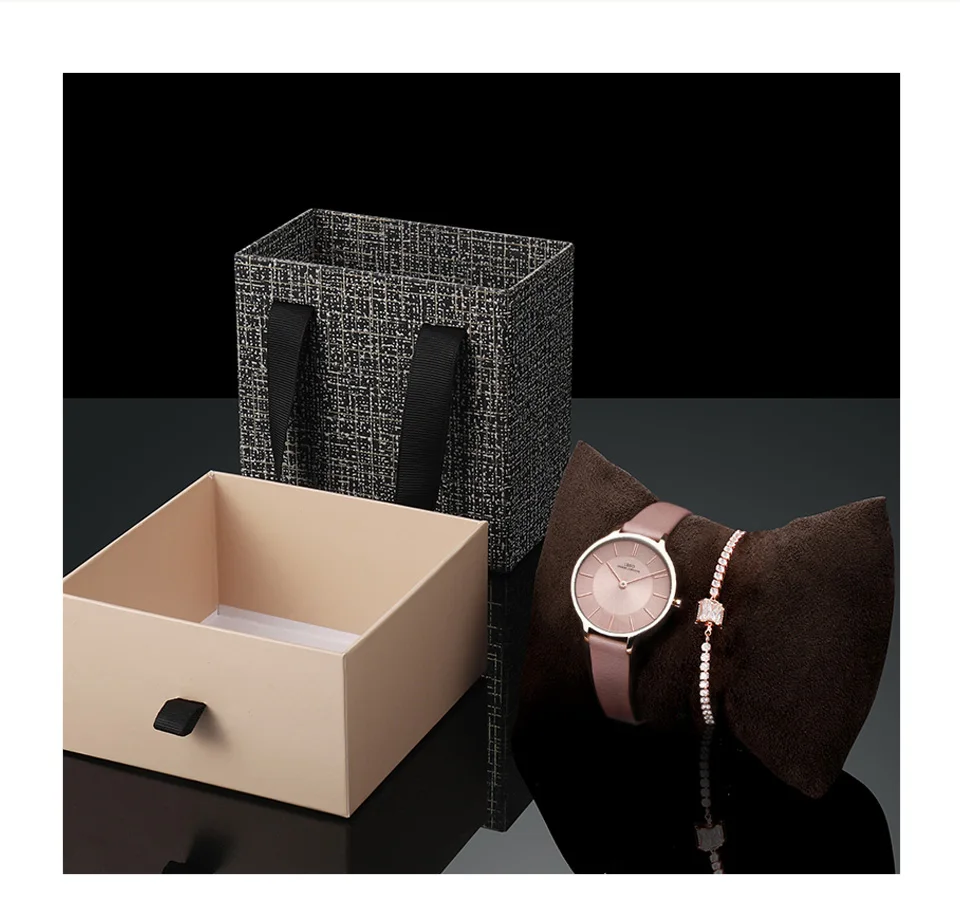 IBSO Crystal Bracelet Watches Set Female Rose Gold Quartz Watch Luxury Women Watch Bangle Set For Valentine's Gift Dropship