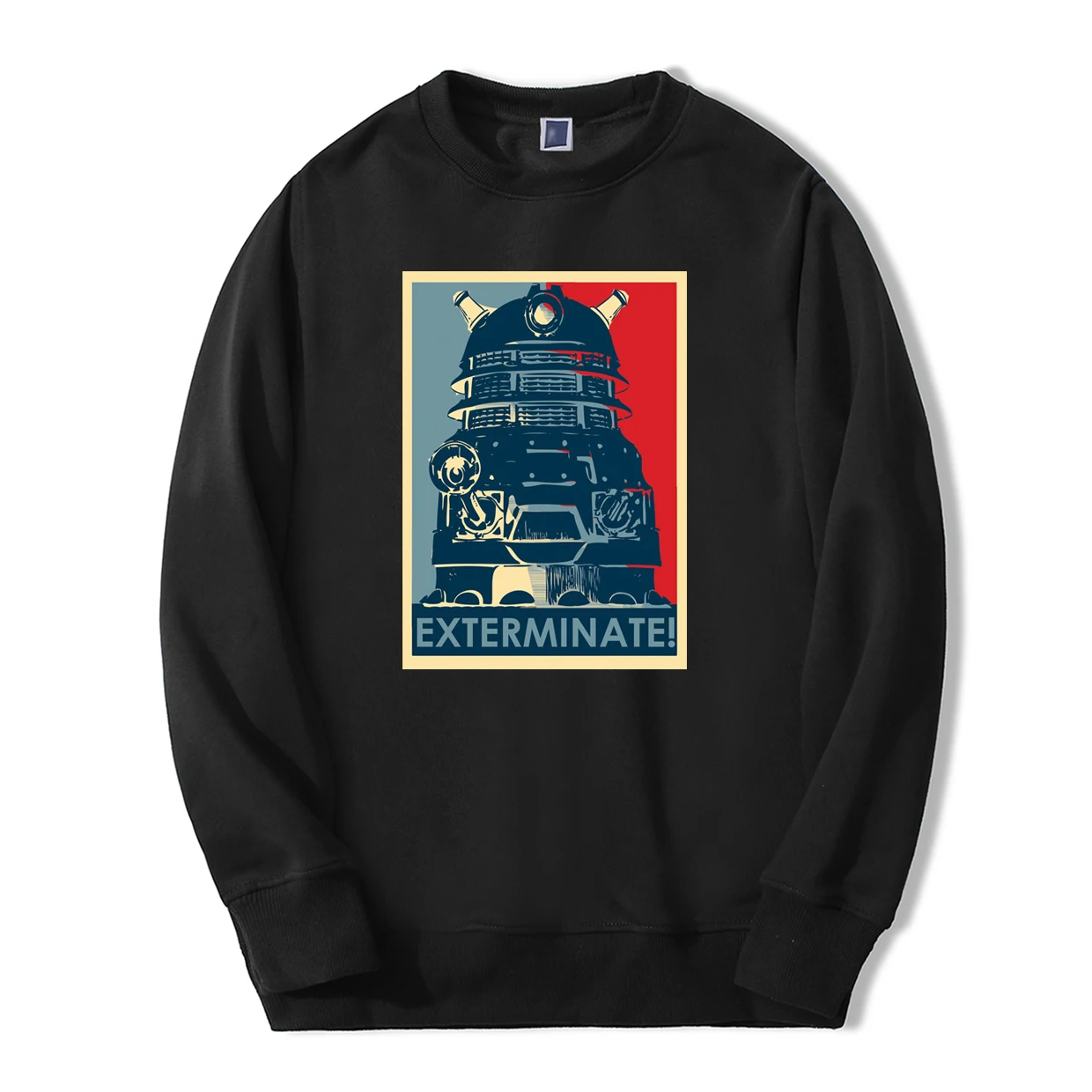 

Doctor Who Dalek TV Show Sweatshirt 2019 Spring Winter Casual Loose Hoodies Men Tracksuit Hip Hop Style Fitness Fashion Hoodie