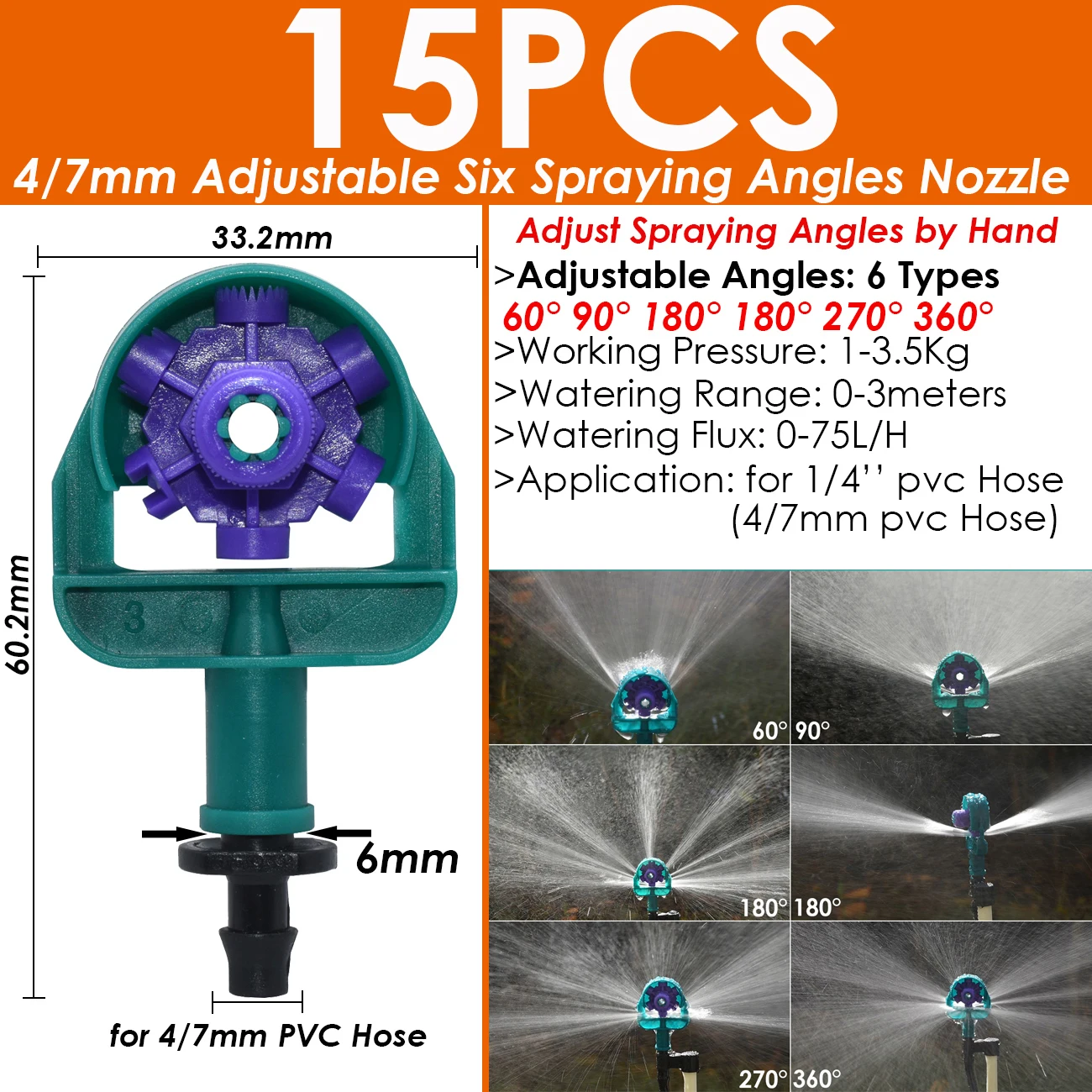 SPL11-109-6MM-15PCS