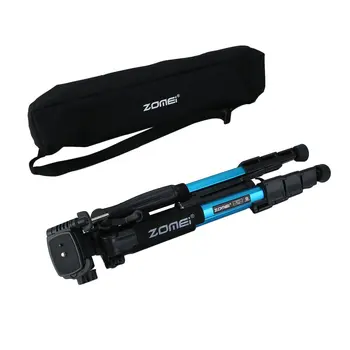 

Professional Travel Aluminum Alloy Camera Tripod & Pan Head for SLR DSLR Digital Camera Two Colors for zuomei Q111