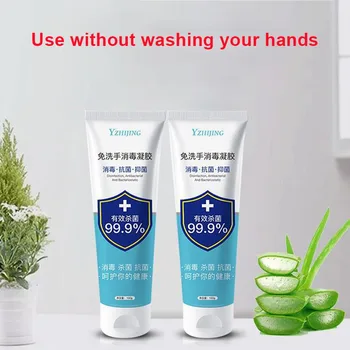 

HIgh Quality 100g Hot Portable Disinfection Gel Disposable Hand Sanitizer Household Hands-Free Water Disinfection Hand Sanitizer