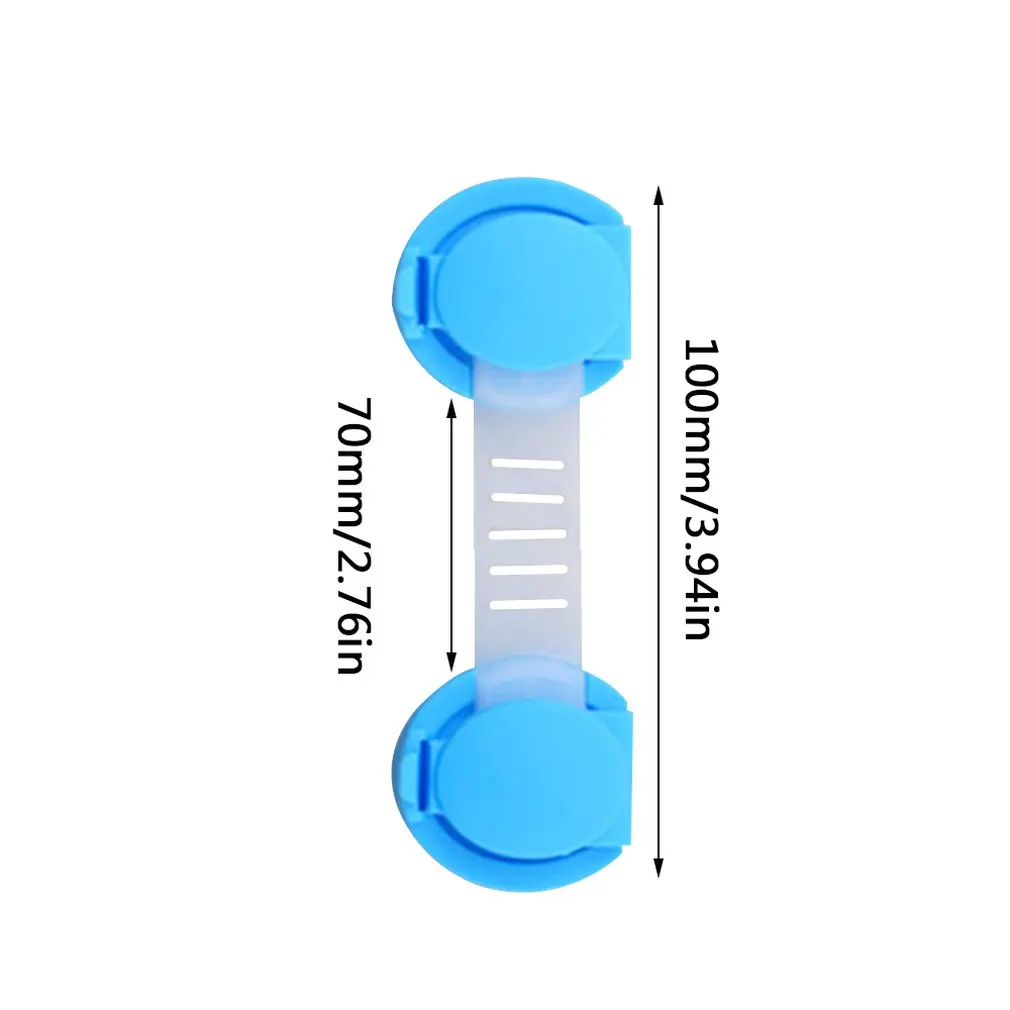 10 см дети Безопасный Уход замок ремни пластиковый детский защитный замок двери шкафа Ящики замок холодильника