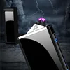 2022 Double Arc Electronic Lighter USB Rechargeable Cigarette Lighter Windproof Electric Plasma Arc Lighter for Cigar Men Gifts ► Photo 3/6