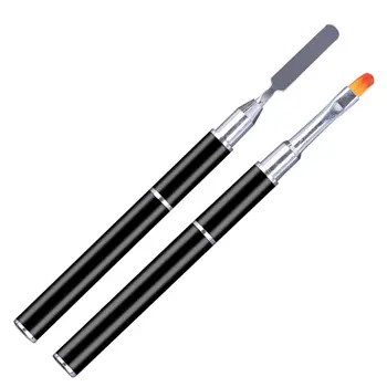 

Manicure light therapy pen double head dual-use with color embossing pen multi-function plastic nail manicure pen