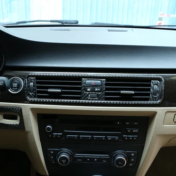 

Car Central Console Air Conditioning Vent Outlet Frame Decorative Sticker For BMW Old 3 Series E90 E92 2005-2012 Interior Decals