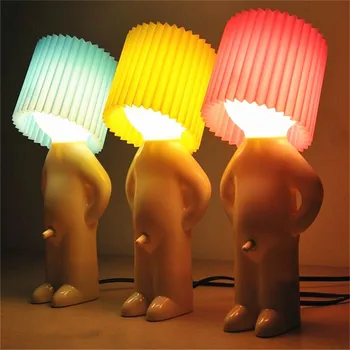 

LED Creative Anime Table Lamp Naughty Boy Mr.P A Little Shy Man Night Lights Bedroom Decor Room Decoration Lights Nice Christmas