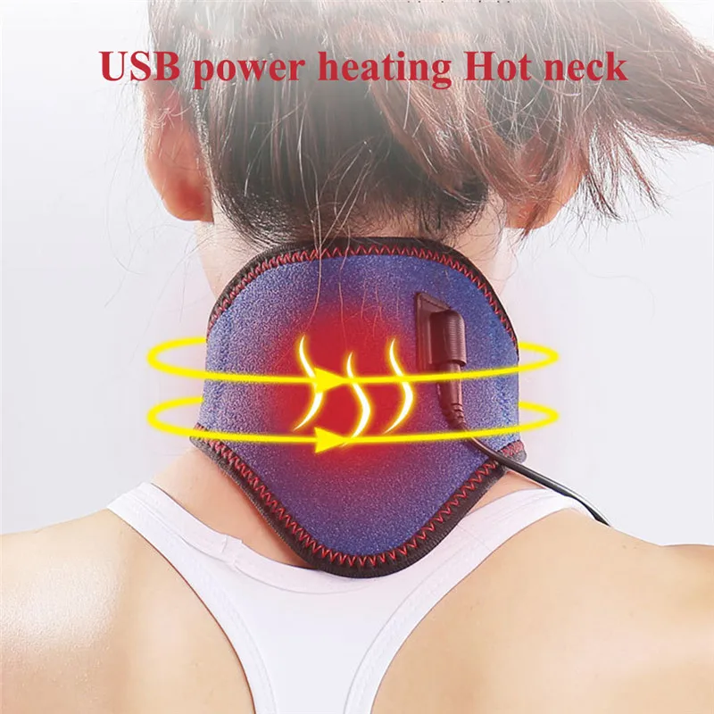 2019Newest USB Electric Heating Neckband And Neck Guard For Men And Women Helps Recover From Neck Damage