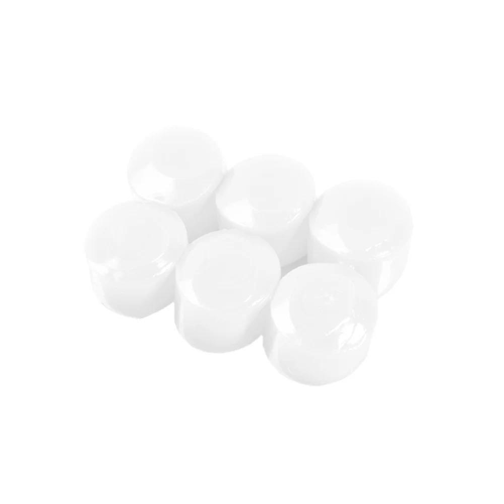 6pcs white Водонепроницаемый 6 шт Силиконовые Мягкие защитные беруши спящие анти-шум наушники защита плавание Подводное плавание - Цвет: 6pcs white