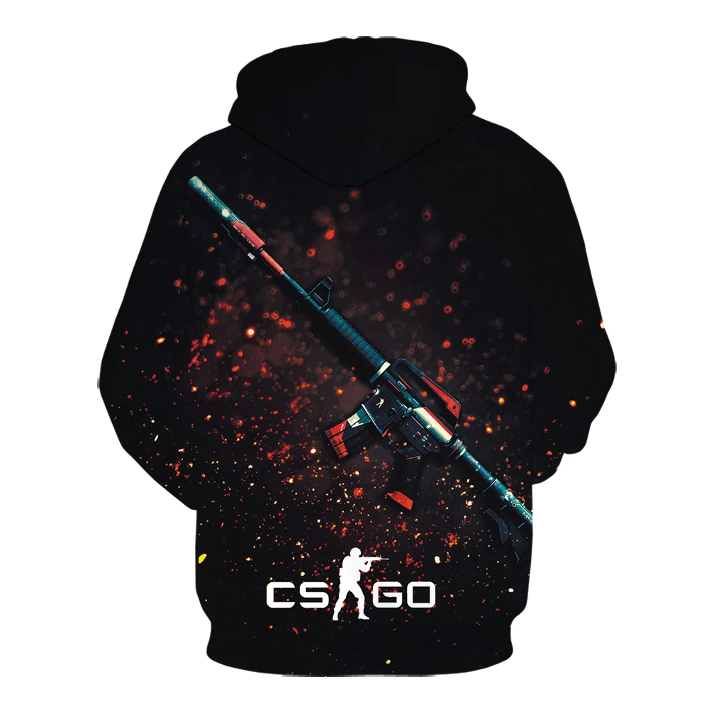 Крутая CS GO геймер Толстовка Counter Strike Global offency CSGO мужская толстовка с капюшоном, качественная брендовая одежда, забавная толстовка с 3d принтом